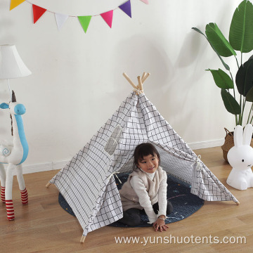 Indoor and outdoor children's teepee indian tents